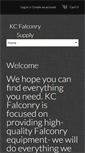 Mobile Screenshot of kcfalconry.com